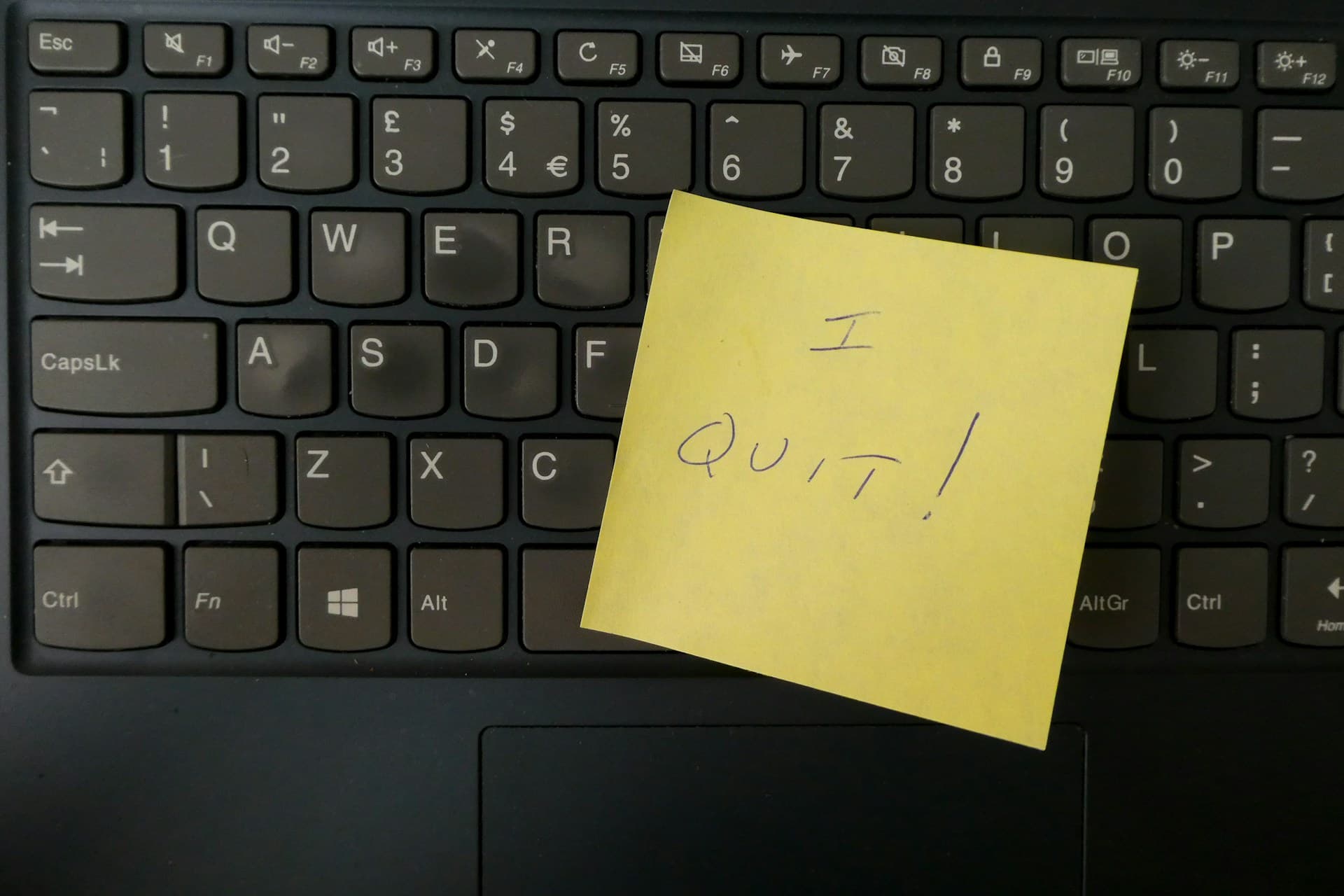 resignation